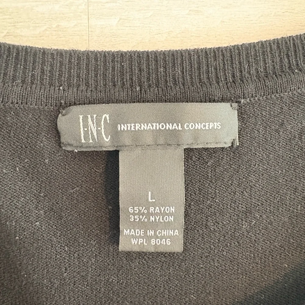 INC International Concept sequin black an white - Picture 4 of 5